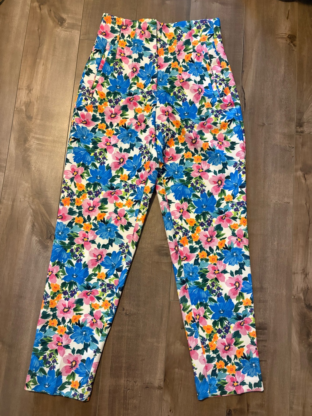 ZARA floral dress pant